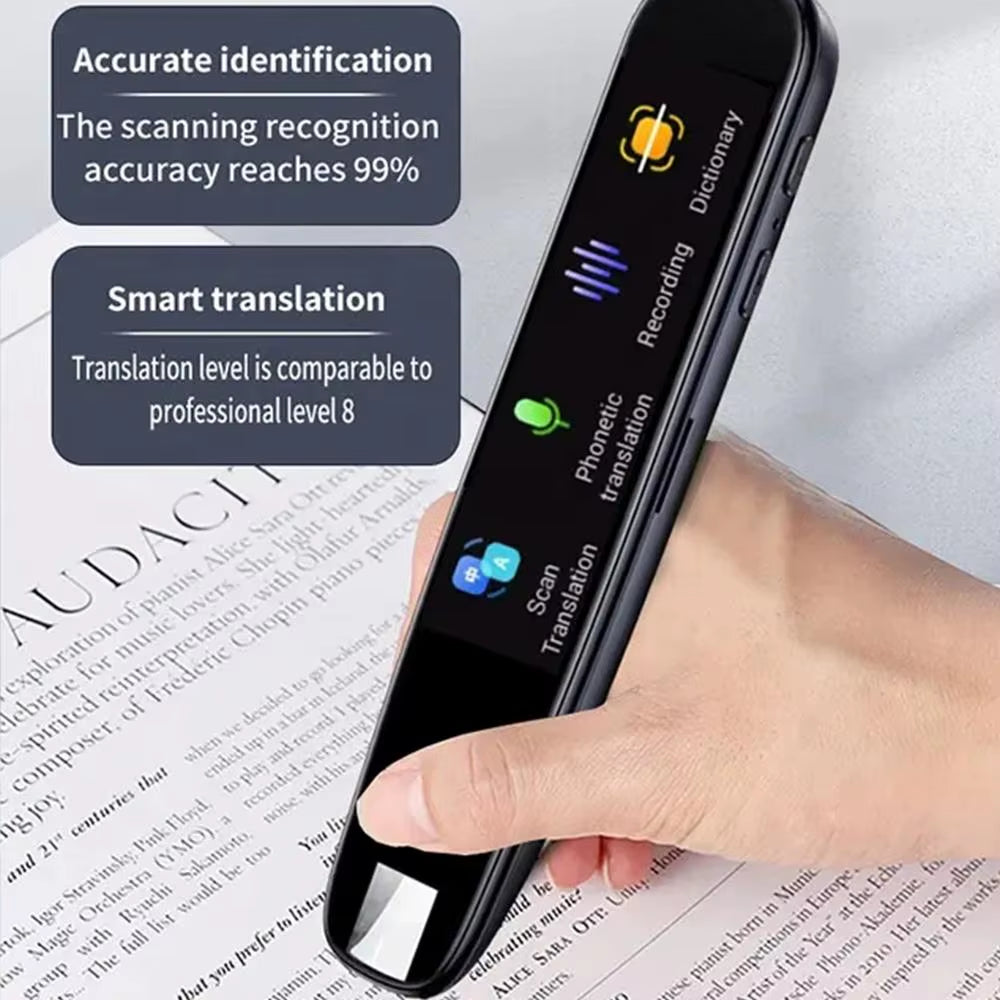 Pluma De Traducción Sin Conexión Para Profesores, Escáner Inteligente Para Estudiantes, Lector De Libros De Documentos De Mano, Bolígrafo, Traducción De Idiomas